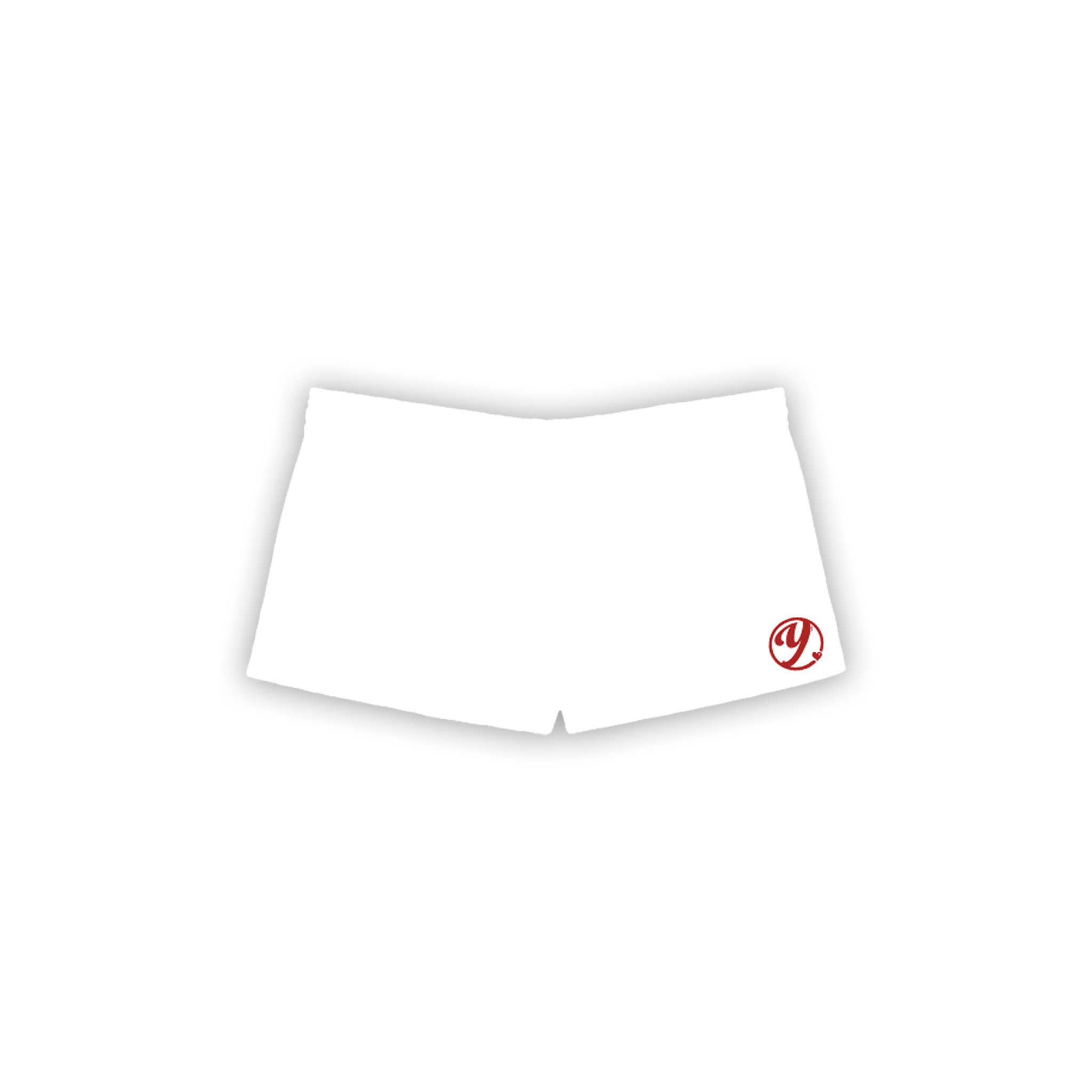 MS ALABAMA MINI WHITE SHORTS