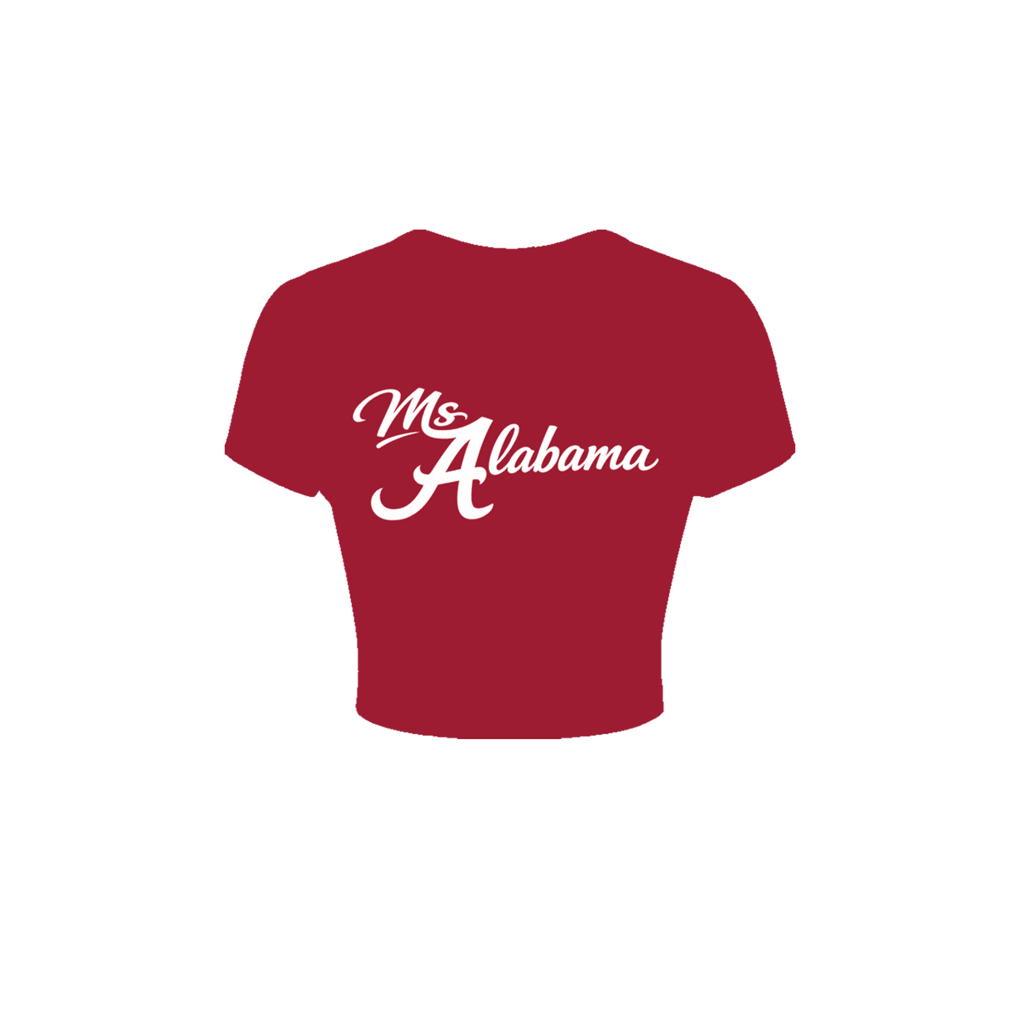 MS ALABAMA CROP TOP